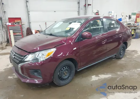 2023 Mitsubishi Mirage G4 Black Edition/Es/Le from USA, damaged, VIN ML32FUFJ8PHF01119